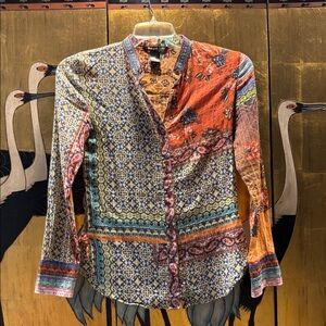 Desigual Magnolia Patchwork shirt